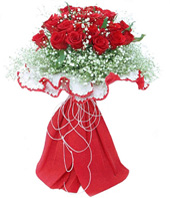 For Loving You - 19 red roses