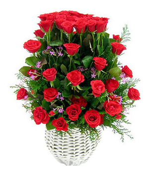 delivery flower China - My Love Rose Basket