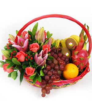 Greeting Gift Basket