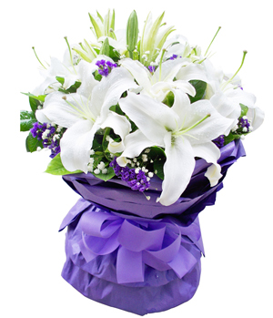 White Lilies Arrangement