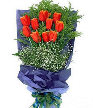 Red Tulips Bouquet