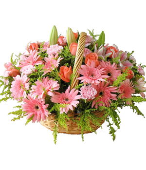 mixed flowers for best wishes